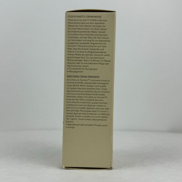 AHAVA Time To Hydrate Hydration Cream Mask 3.4 fl oz Dead Sea Minerals Sealed - Picture 7 of 9
